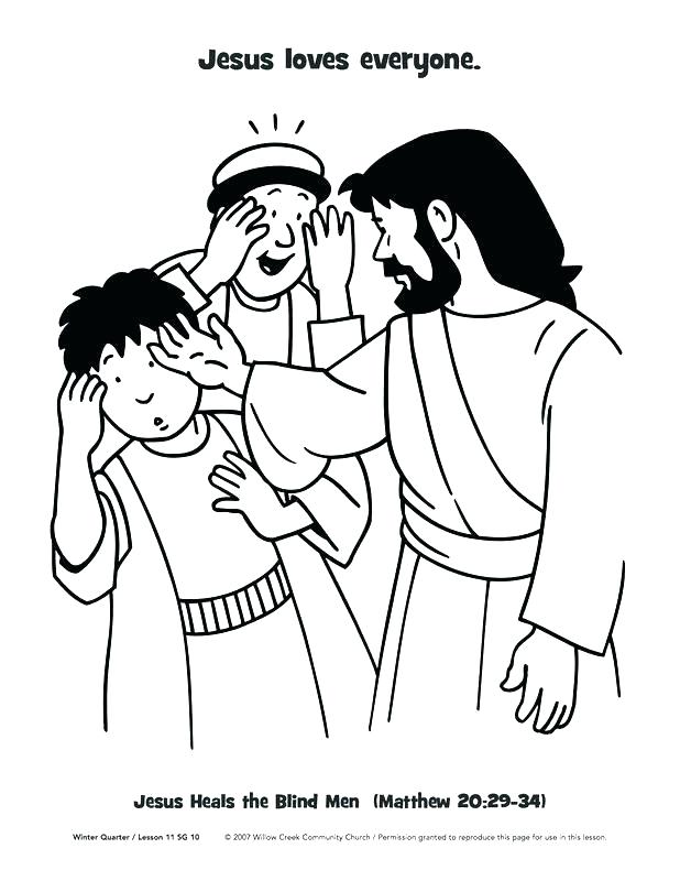 618x800 Healing Coloring Pages Daughter Coloring Page Heals Daughter