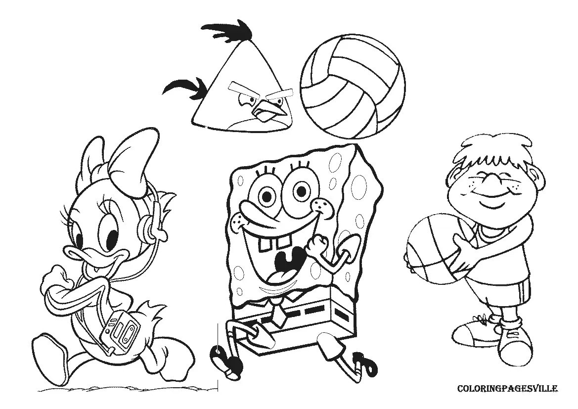 1169x827 Fitness Coloring Pages Health Vitlt Com Arilitv With Exercising
