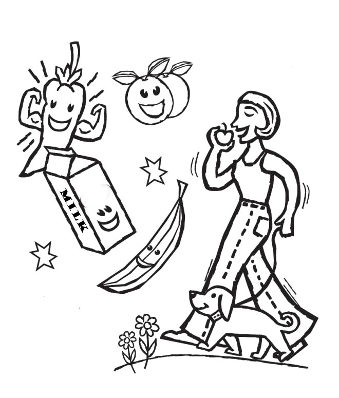 660x775 Health Coloring Sheets Give The Best Coloring Pages