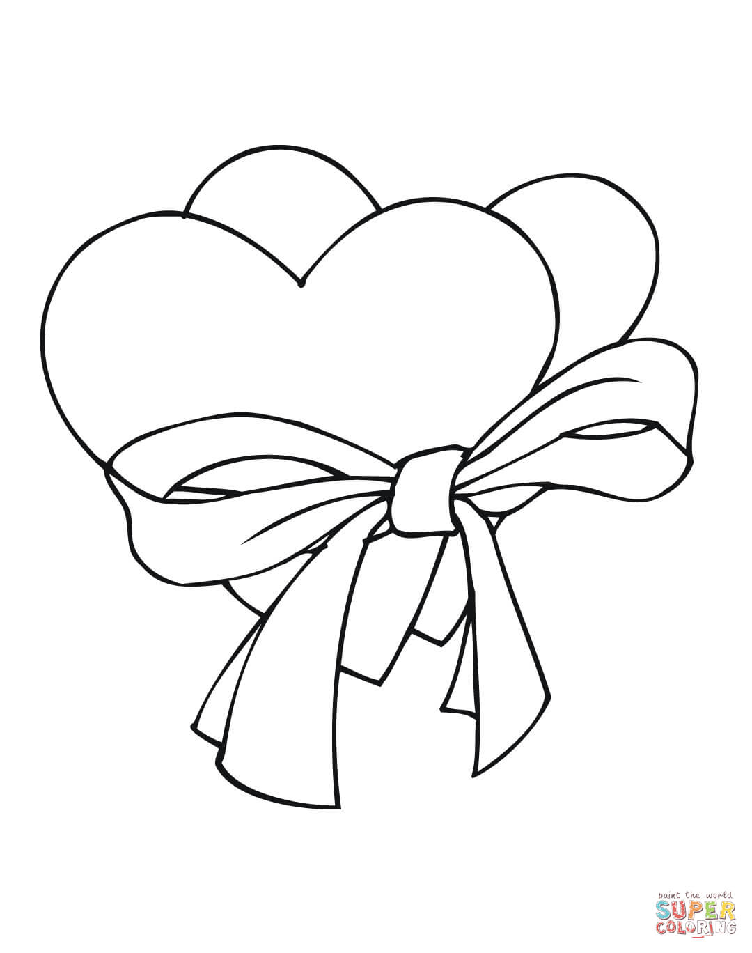 1080x1368 Coloring Page Heart Color Pages Kids For Inside Of Love Hearts