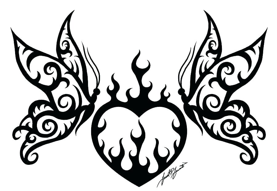 900x620 Small Heart Coloring Pages Professional