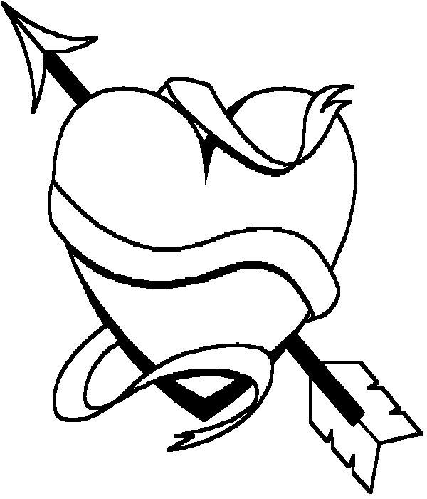 600x700 Heart Locket Coloring Pages