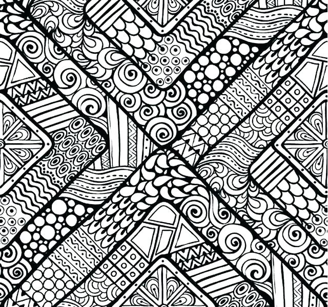 640x600 Color Pattern Sheets Printables Kids Coloring Printable Heart