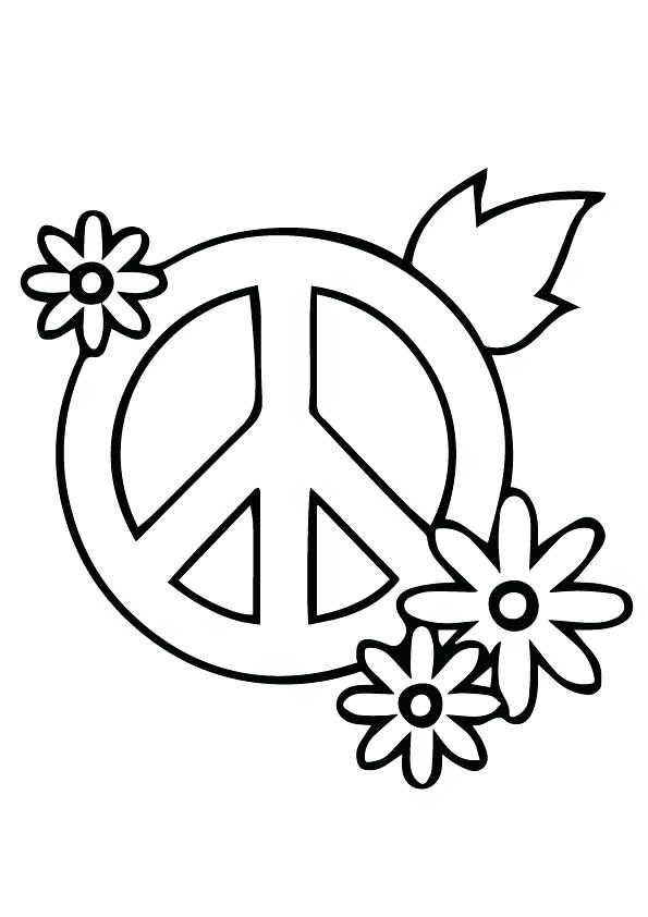 595x842 Peace Sign Color