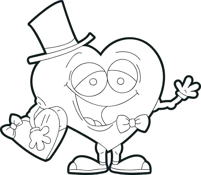 700x609 Printable Hearts Coloring Pages Coloring Pages Of Hearts On Fire