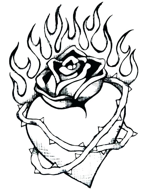 600x797 Free Heart Coloring Pages Heart Coloring Pages Printable Heart