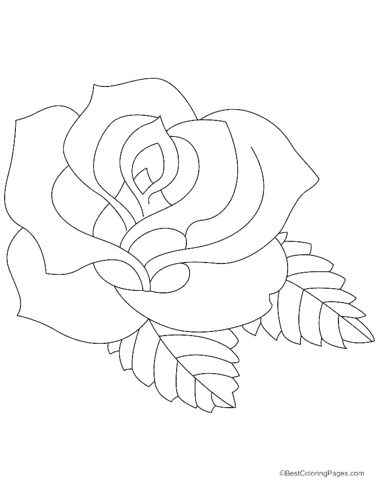 738x954 Roses Printable Coloring Pages Heart And Rose Coloring Pages Roses