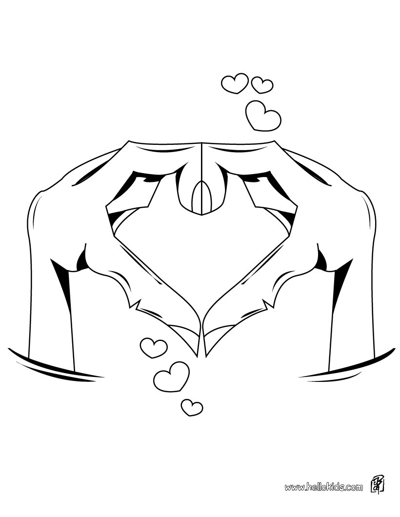 820x1060 Valentines Hearts Coloring Pages
