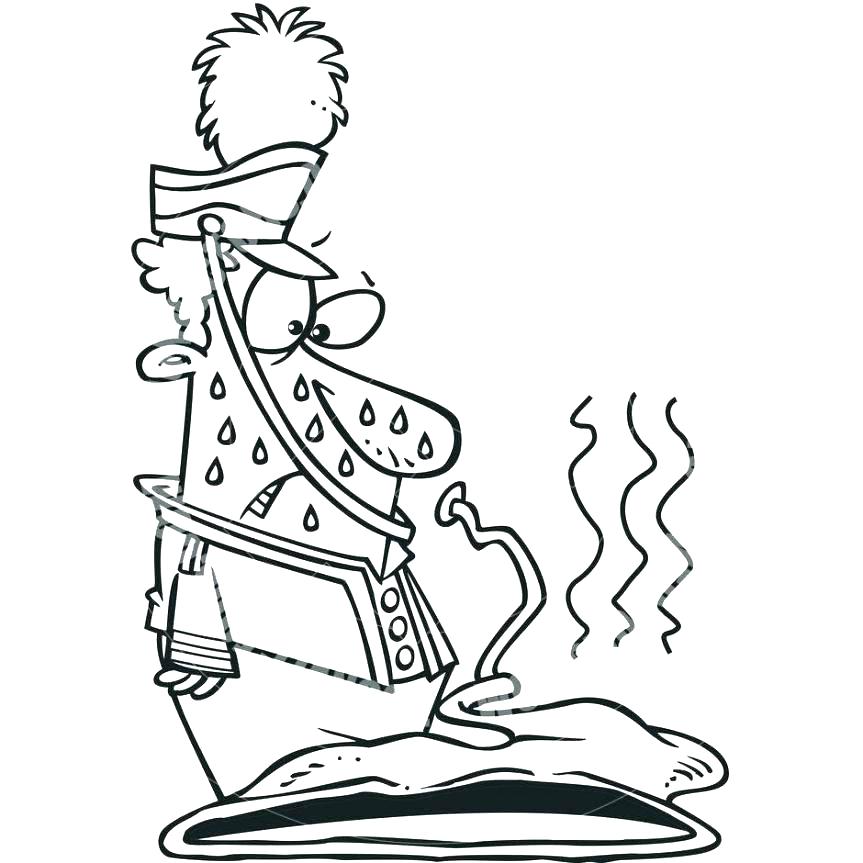 Heat Coloring Pages