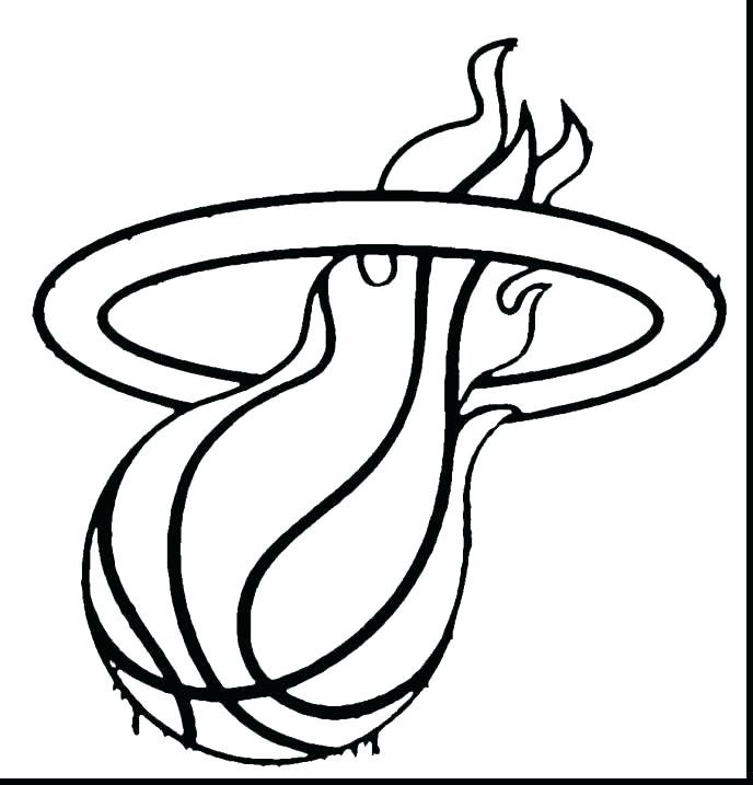 688x717 Miami Heat Coloring Pages Heat Coloring Pages Heat Coloring Pages