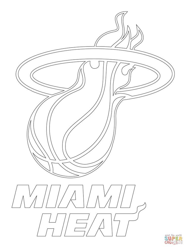 736x981 Printable Miami Heat Coloring Pages Coloring Pages Ideas Miami