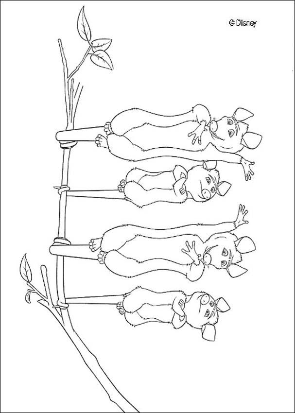 607x850 Verne, Penny And Heather Coloring Pages