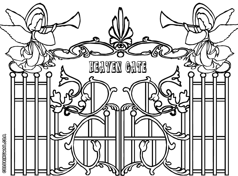1000x738 24 Heaven Coloring Pages Collections Free Coloring Pages