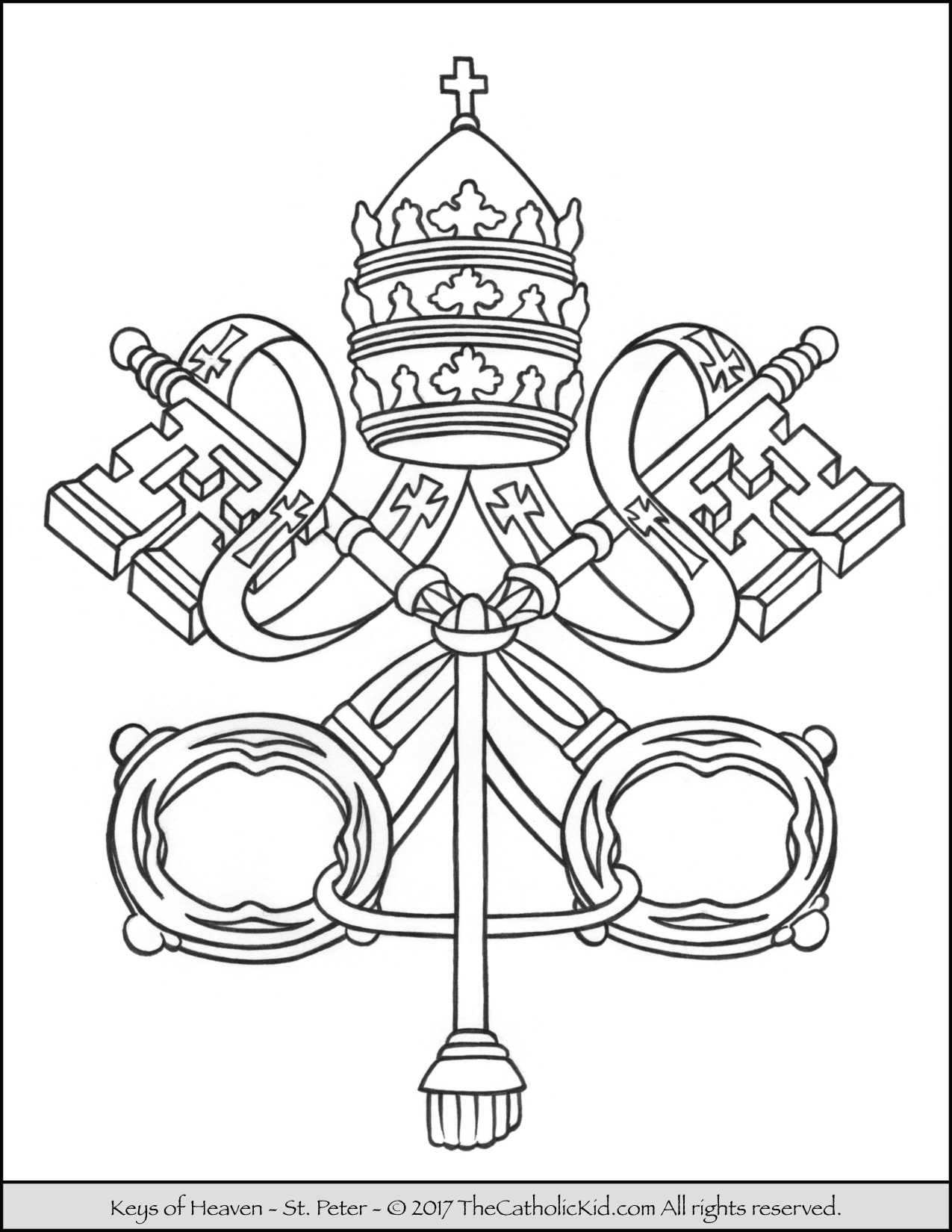 1275x1650 Keys Of The Kingdom Of Heaven