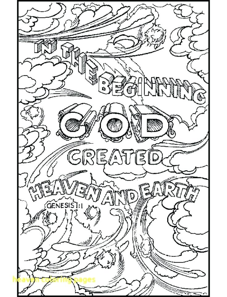 736x960 New Heaven Coloring Pages Heaven Coloring Pages Fresh Free Heaven