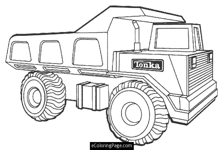 730x490 Dump Truck Coloring Page Bebo Pandco