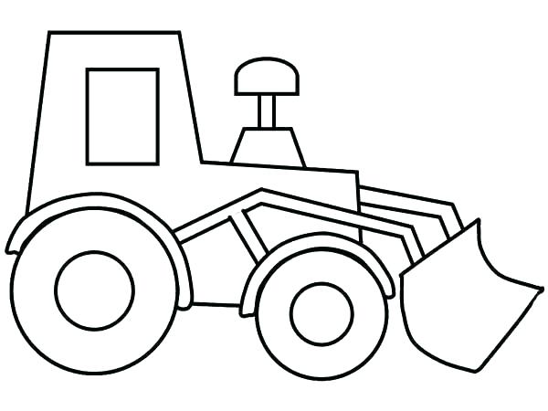 600x450 Bulldozer Coloring Pages Construction Equipment Coloring Pages