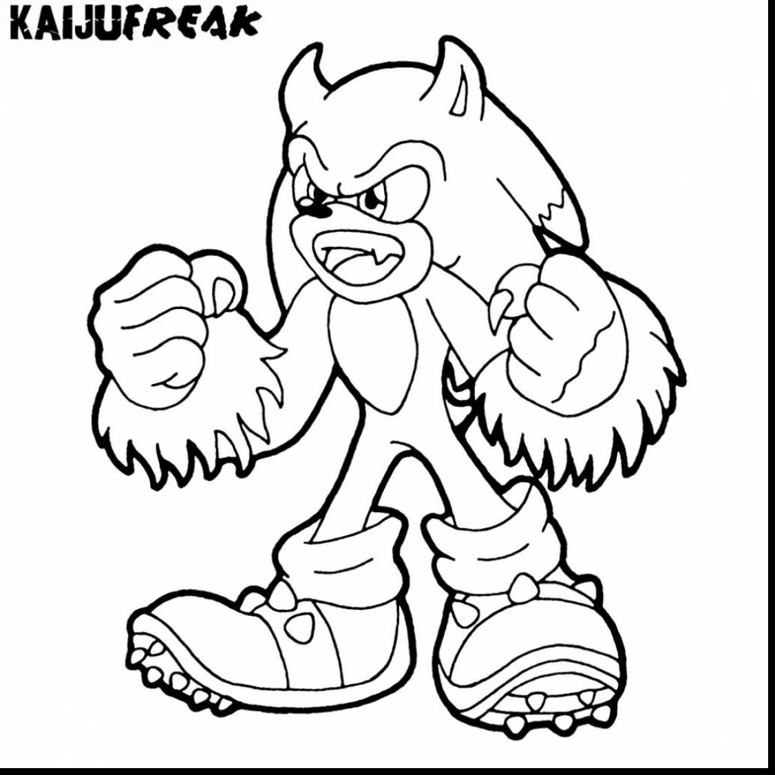 1126x1126 Introducing Hedgehog Coloring Pages Sonic The Free Printable