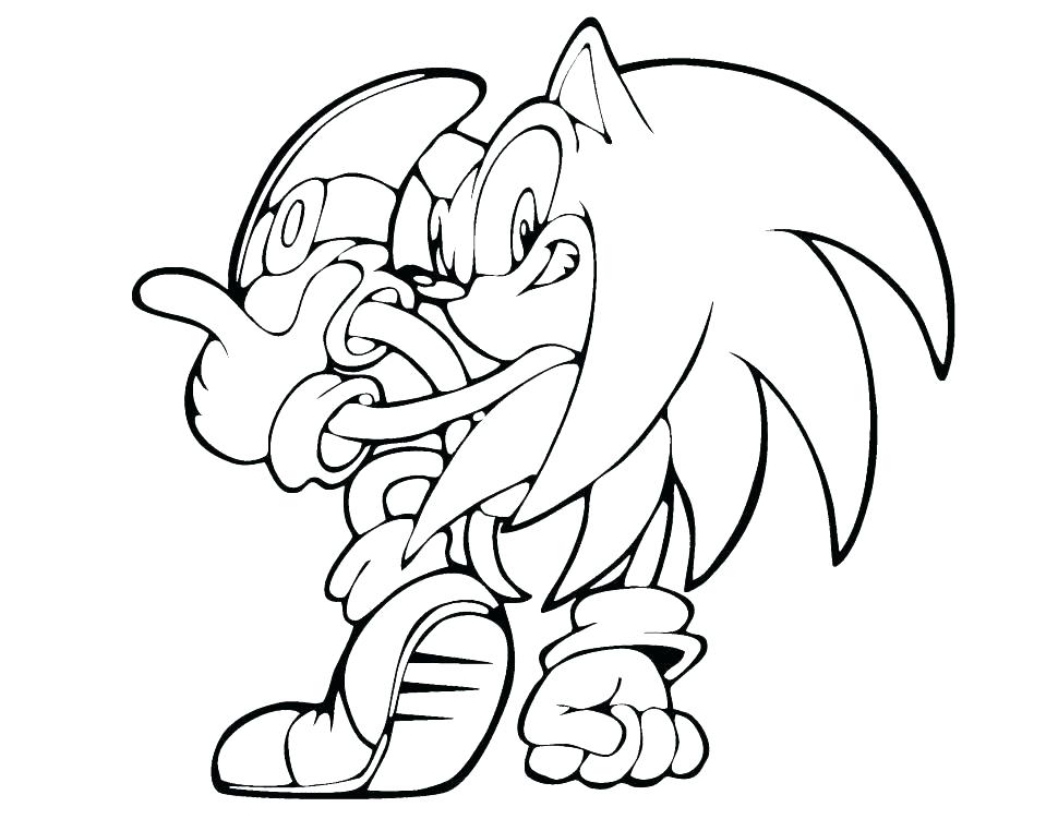 970x751 Super Sonic The Hedgehog Coloring Pages To Print Kids Coloring