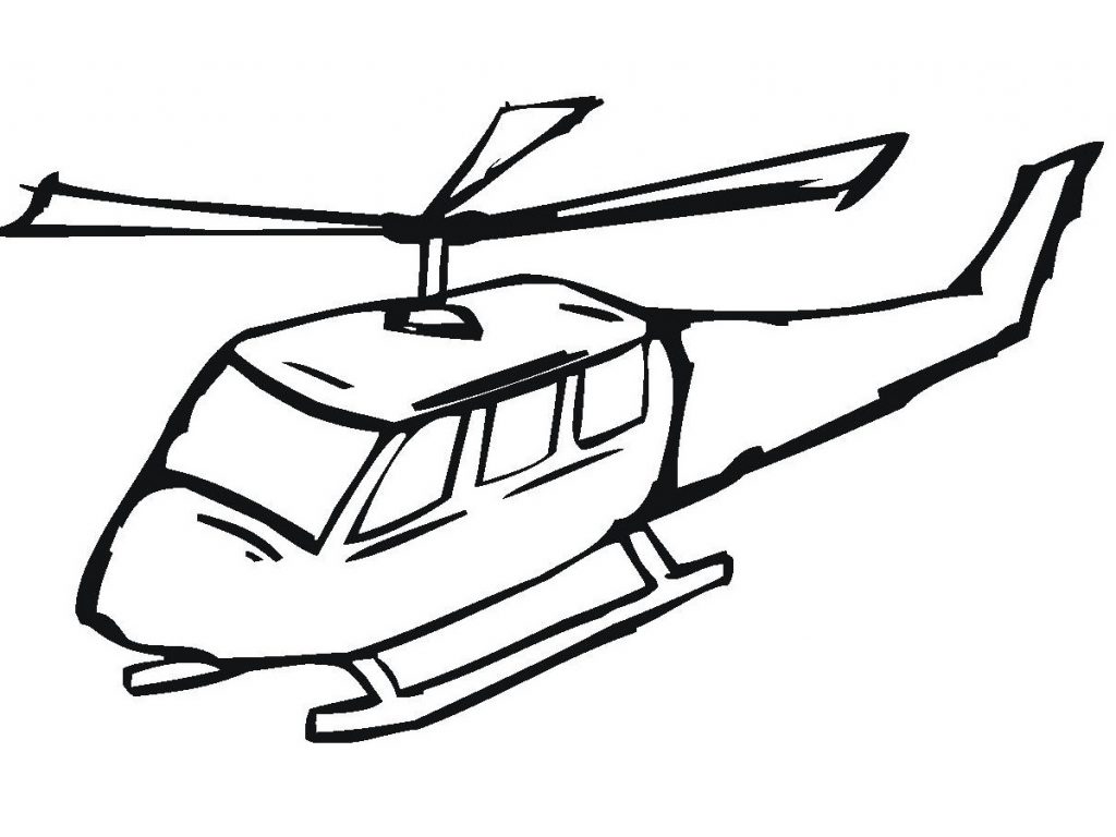1024x768 Marvelous Ideas Helicopter Coloring Pages Free Printable