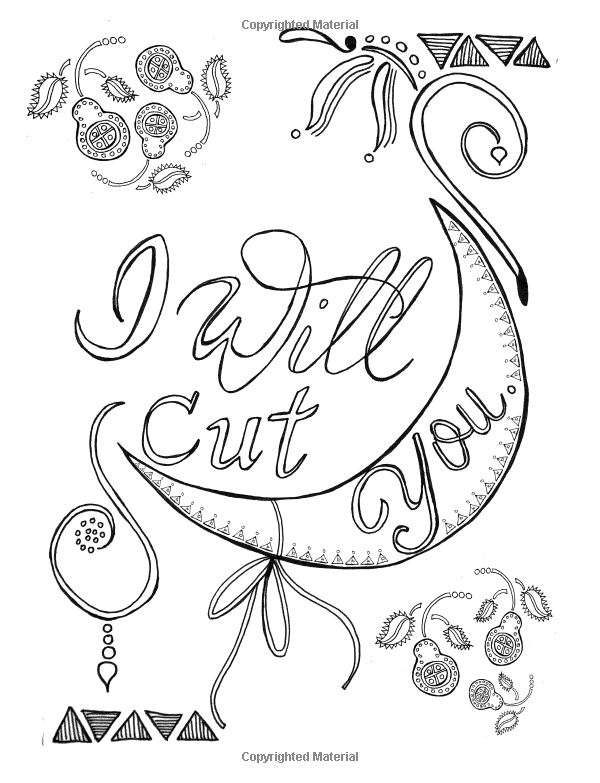600x783 Profanity An Honest Coloring Book For People Who Are Mad As Hell