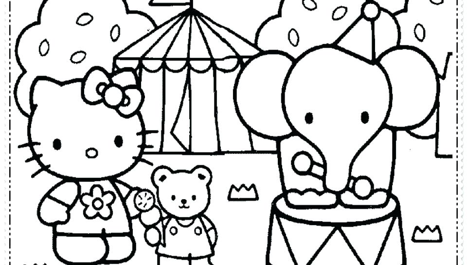 960x544 Free Printable Hello Kitty Birthday Coloring Pages To Print Hell
