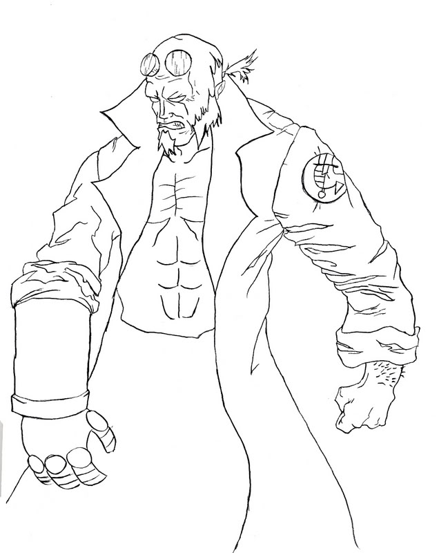 649x800 Hellboy