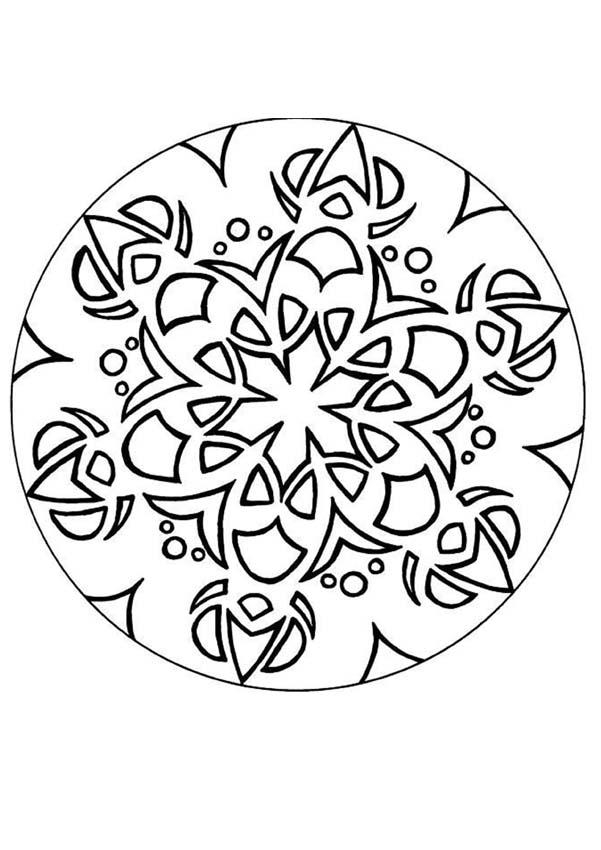 601x850 Coloring Pages Oriental Mandala Coloring Pages
