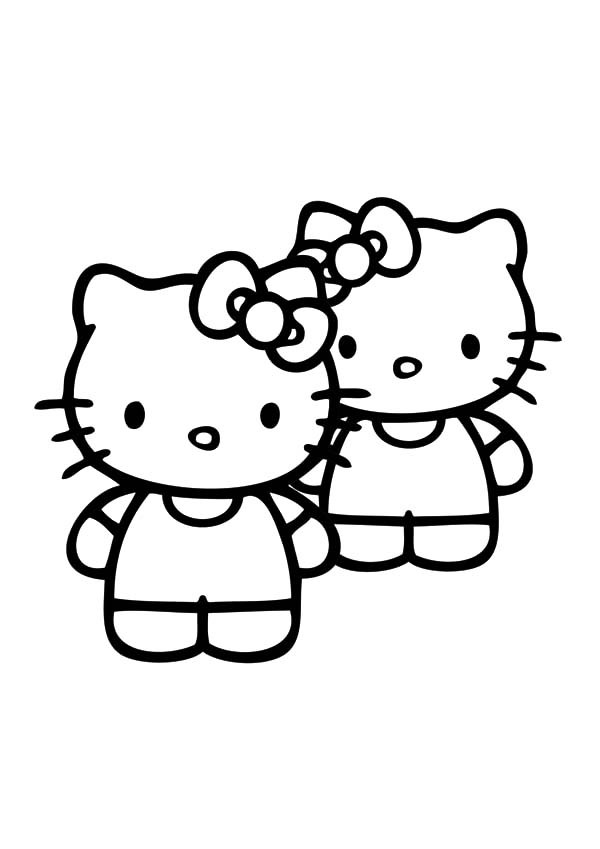 Hello Kitty And Friends Coloring Pages