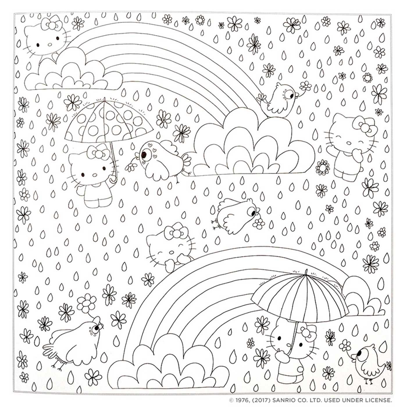 1400x1400 Hello Kitty Amp Friends Coloring Book Book By Various Official