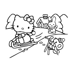 230x230 Top 75 Free Printable Hello Kitty Coloring Pages Online