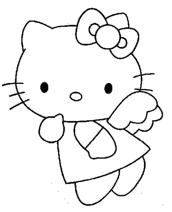 600x739 32 Best Hello Kitty Coloing Pages Images On Hello