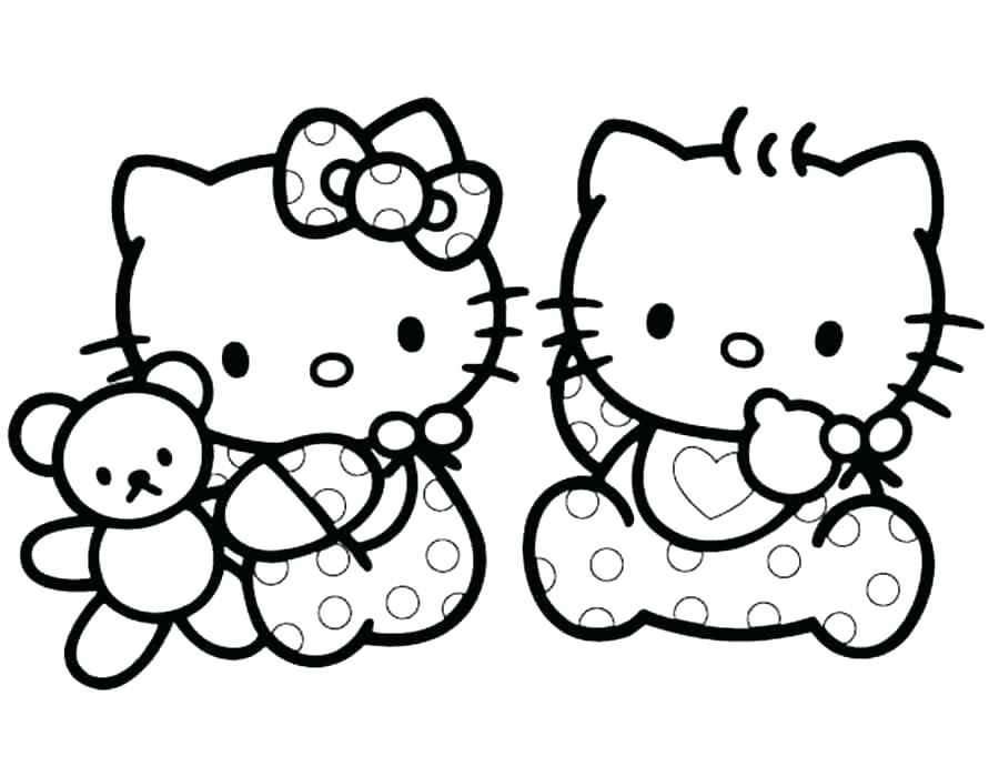 900x700 Coloring Pages Online Mandala Hello Kitty Printable Snow Angel