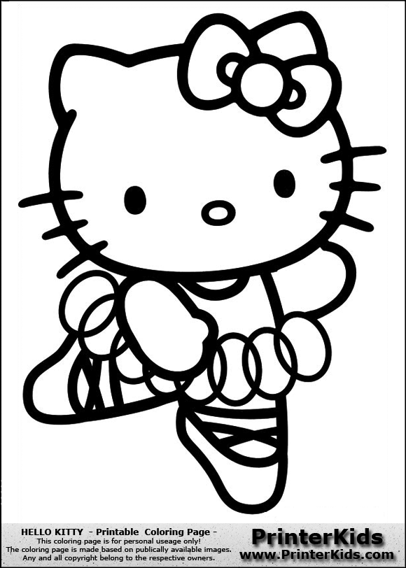 580x812 Hello Kitty Chef Coloring Page, Hello Kitty Chef Kitty Coloring