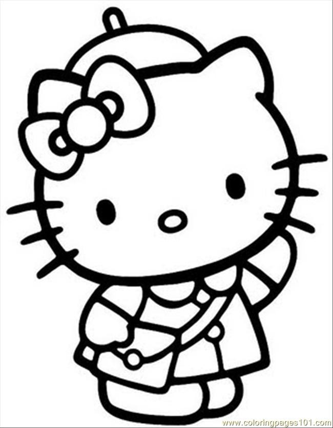 650x836 Hello Kitty Printable Coloring Pages Fresh Ballerina Coloring