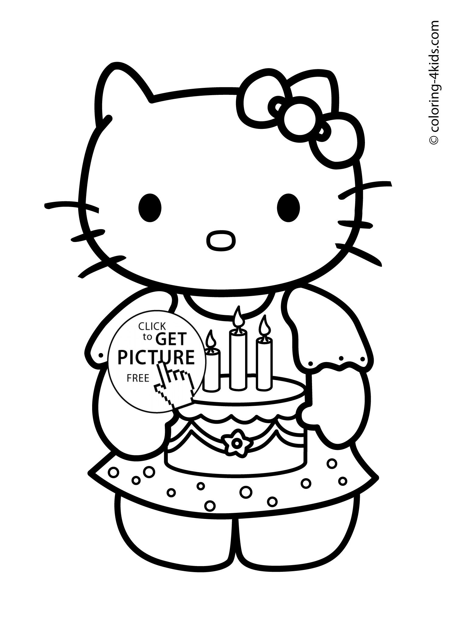 1483x2079 New Birthday Coloring Pages For Kids Elegant Nice Design Happy