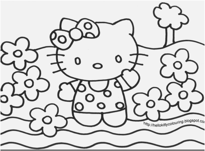 827x609 Color By Number Hello Kitty Coloring Pages Images Cartoons