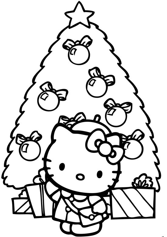 549x777 Hello Kitty Christmas Coloring Pages Free Print 2413 Best Hello