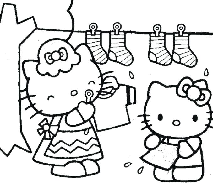 678x600 Free Coloring Pages Hello Kitty Coloring Pages Of Hello Kitty