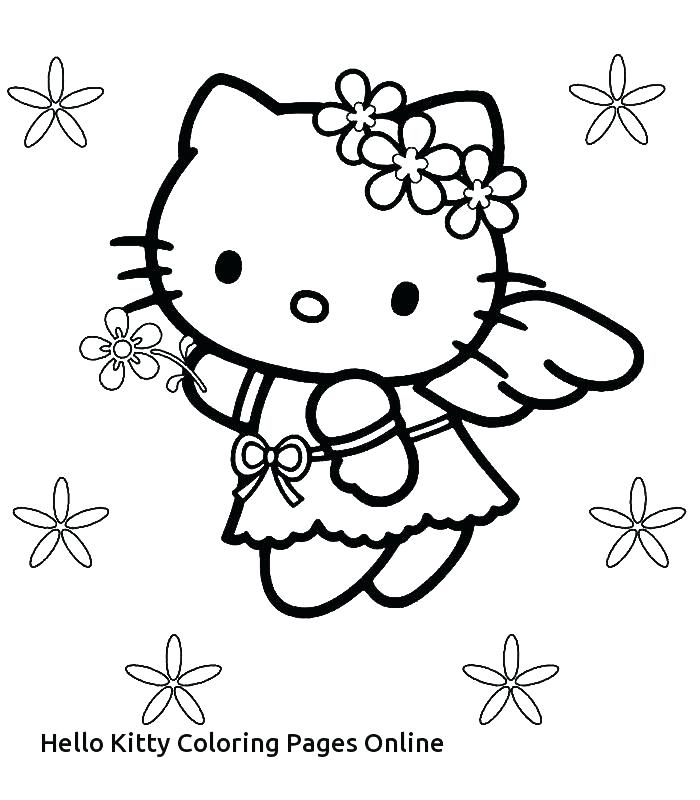 700x800 Hello Kitty Color Pages Kitty Color Pages Hello Kitty Hello Kitty