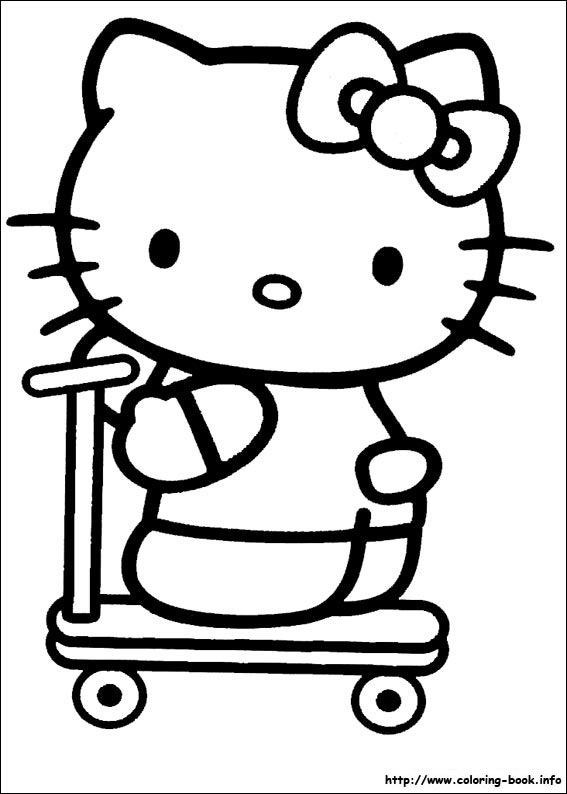 567x794 Hello Kitty Printable Coloring Pages Hellokittycoloringsheets