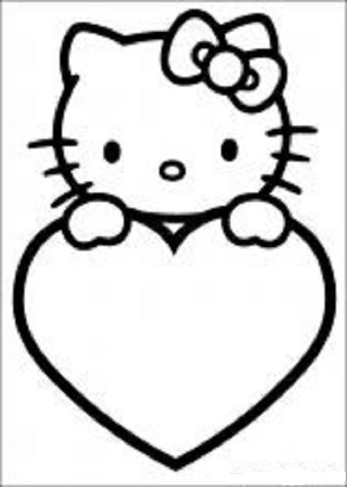 499x700 Hello Kitty Coloring Pages (8) My Favorite Hello
