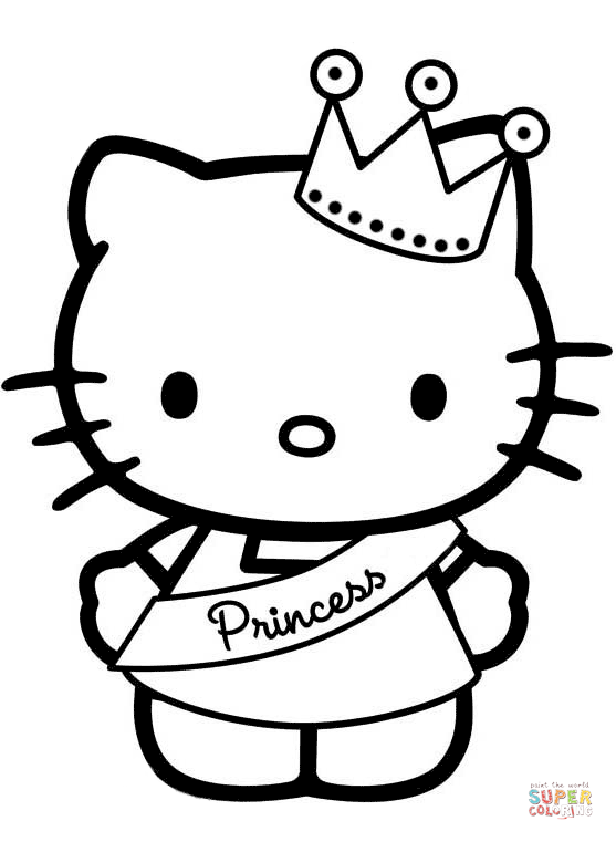 557x761 Free Printable Hello Kitty Coloring Pages