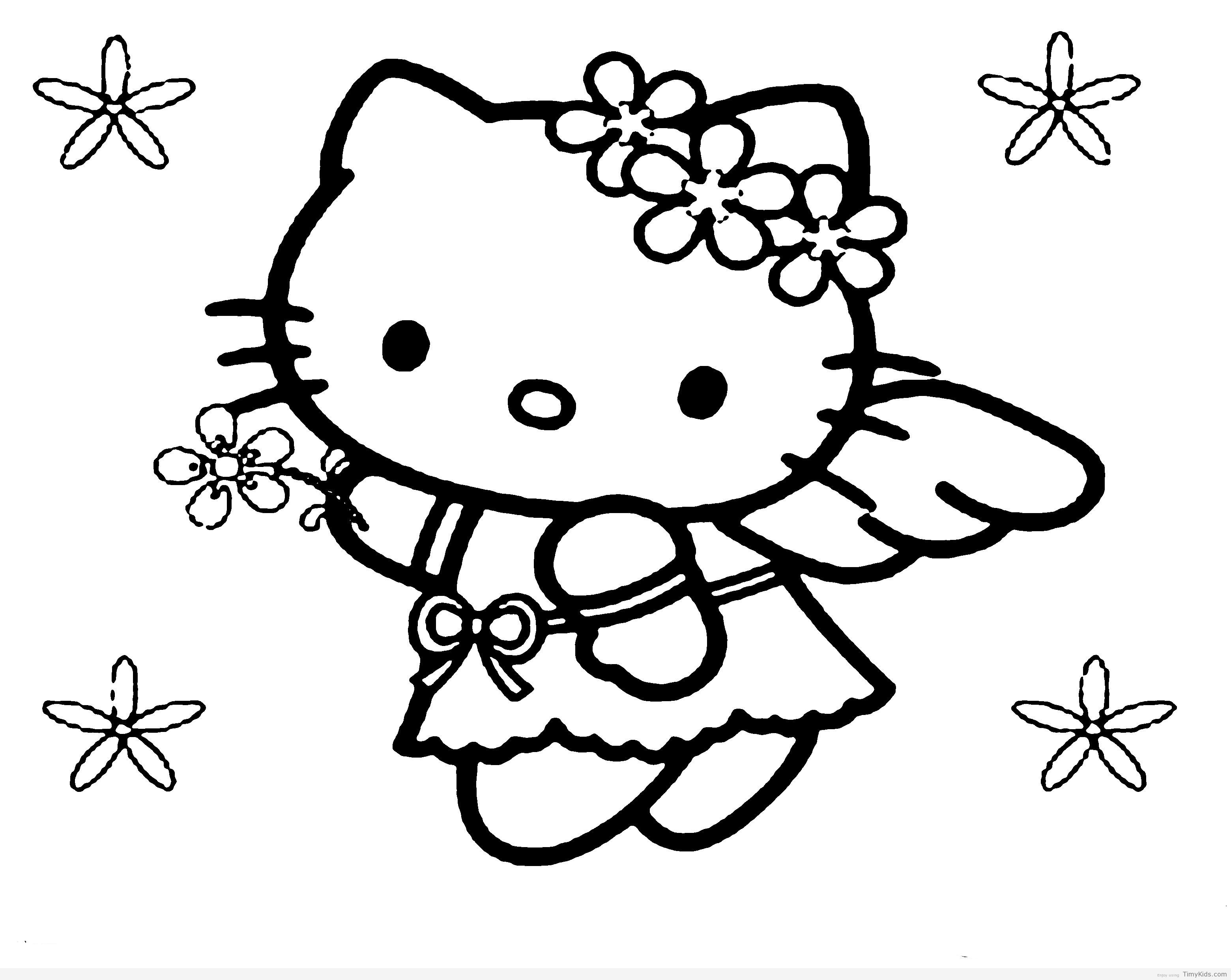 3120x2485 Free Coloring Pages Hello Kitty Download