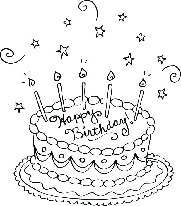 618x701 Coloring Pages That Say Happy Birthday Mom Kids Coloring Hello