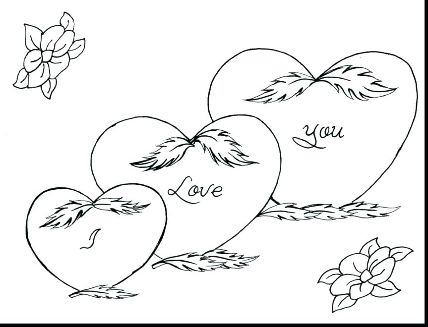 863x660 Valentines Day Hearts Coloring Pages Elegant Coloring Pages