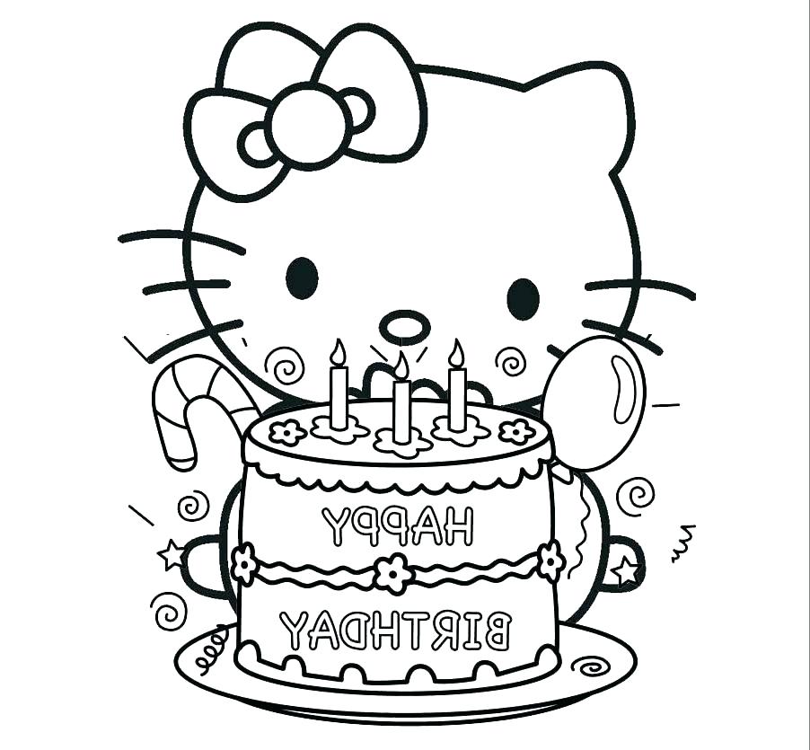 902x835 Hello Kitty Birthday Coloring Pages Team Fortress 2 Coloring Pages