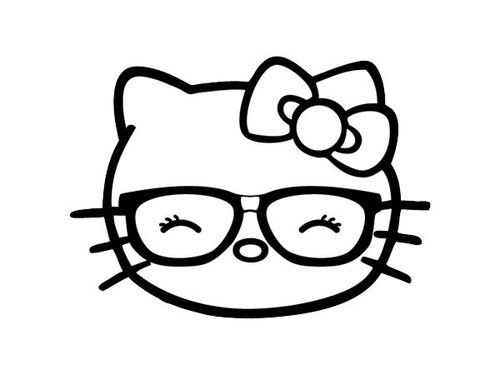 500x375 Simple Cat Face Drawing