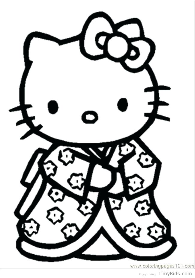 650x929 This Is Hello Kitty Coloring Pages Free Printable Images Kitty