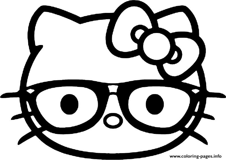 786x558 Hello Kitty Coloring Pages Nerd Print Hello Kitty Emoji Coloring